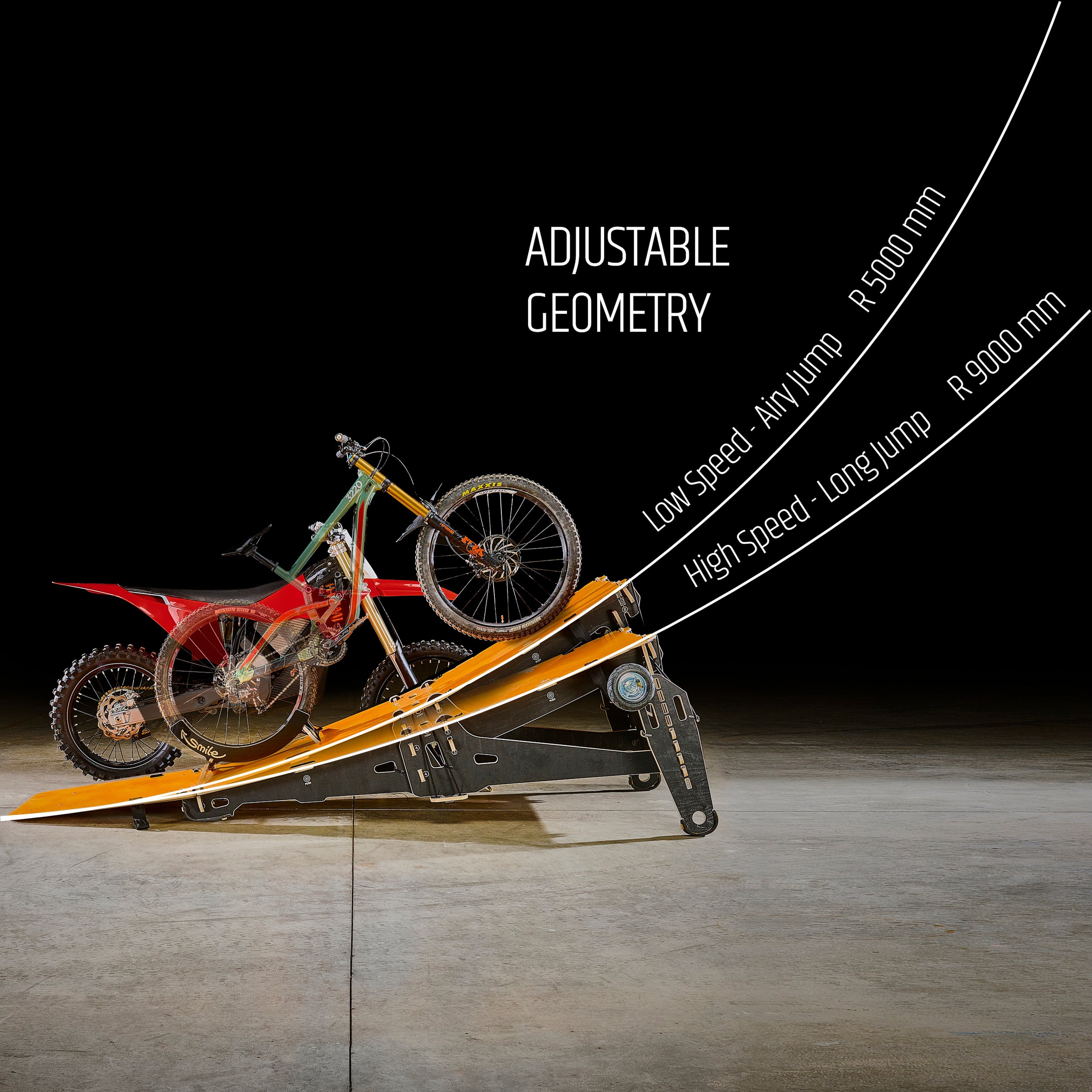 AREA 51 | Iconic Bike & Motorcycle Jump Ramp – MTB Hopper