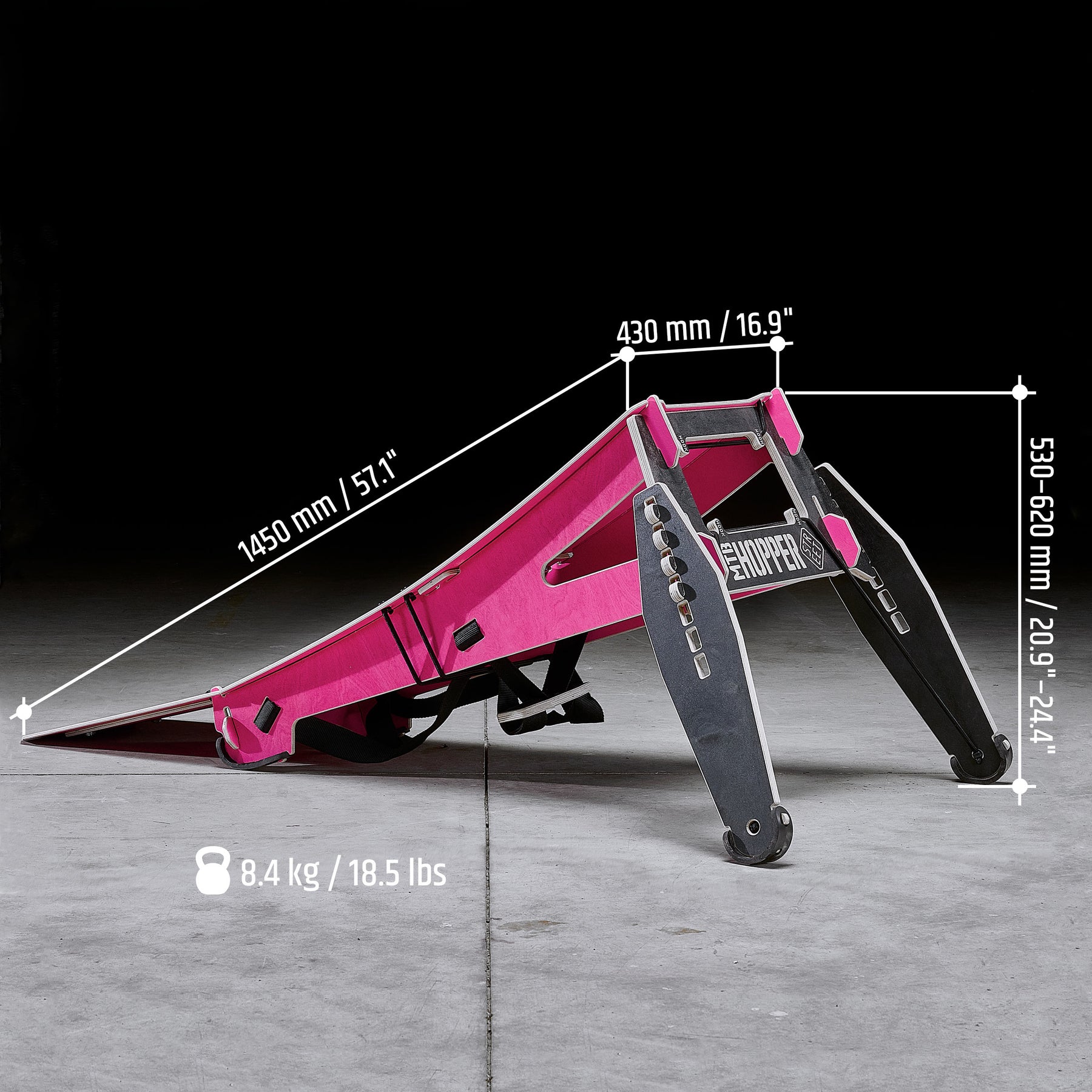 Bike Entry Ramp STREET | Light, Portable Bike Ramp for Urban Rides – MTB Hopper