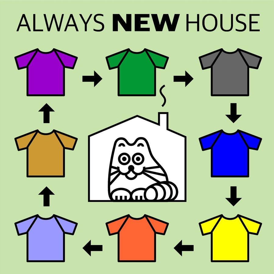Swap t-shirts for a fresh scent